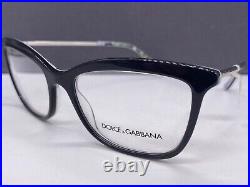 Dolce Gabbana Eyeglasses Frames woman Rectangular Cat Eye Grey Dg 3286 Plastic